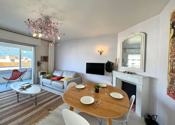 Vue Sur Les Toits De Propriano (Corsica)